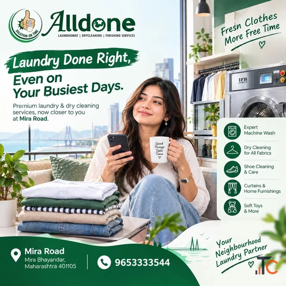 Online Laundry Dry Cleaning Services Mira Bhayandar Maharashtra 401105