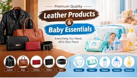Leather and Kids Leather Products Baby Essentials