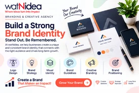 Brand Identity Agency in Noida for Creative Branding watNidea