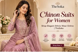 Latest Chinon Suits for Women TheSoka
