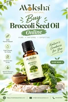 Buy Pure Broccoli Seed Oil Online Moksha Essentials