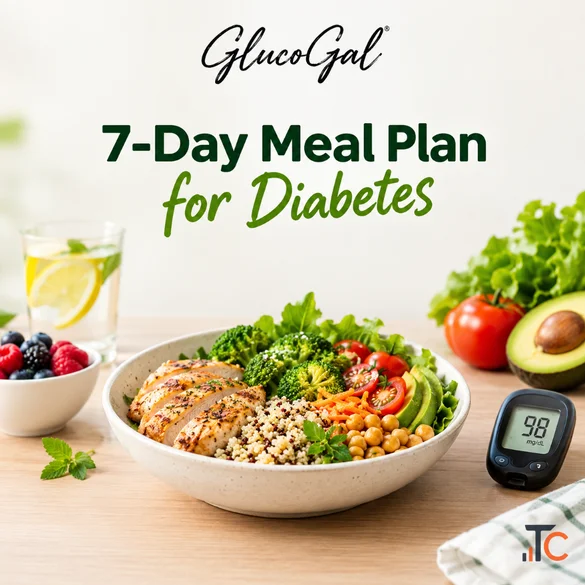7-Day Meal Plan for Diabetes Healthy Meals to Manage Blood Sugar