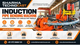 Induction Pipe Bending Machine Manufacturer Sharma Technocast