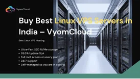 Buy Best Linux VPS Servers in India - VyomCloud
