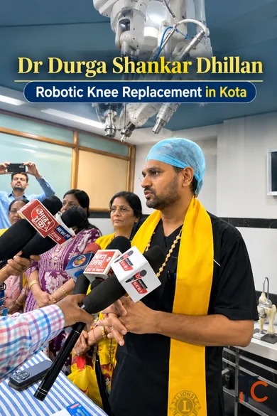 Dr Durga Shankar Dhillan Best knee replacement surgeon in kota