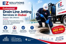 Professional Drain Line Jetting Services in Dubai