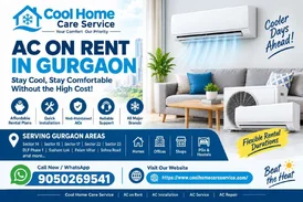 AC on Rent in Gurgaon with Installation Support Cool Home Care Service