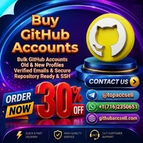 Top 33 Sites to Buy Old GitHub Accounts Aged or New
