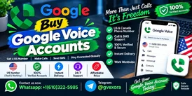 Top 21 Site To Buying Google Voice Accounts In This Time Reliable