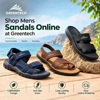 Shop Mens Sandals Online at Greentech