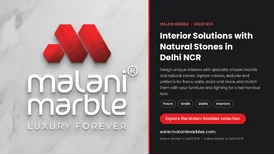 Interior Solutions with Natural Stones in Delhi NCR
