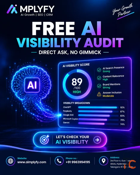 Aimplyfy AI Marketing Platform AI SEO Automation CRM GEO