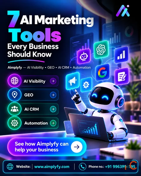 Aimplyfy AI Marketing Platform AI SEO Automation CRM GEO