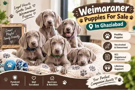 Weimaraner Puppies For Sale In Ghaziabad