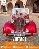 Book a Classic Vintage Car in Jaipur for Your Special Occasion