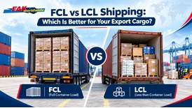 FCL vs LCL Shipping Which Is Better for Your Export Cargo