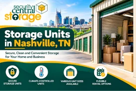 Affordable Storage Units Nashville TN Security Central Storage
