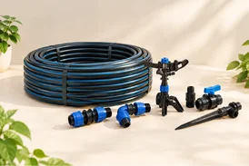 HDPE Pipes PVC Fittings Drip Irrigation Components Direct from Manufacturer