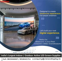 Leading LED Screen Video Wall Manufacturers in India Vision Display