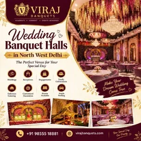 Wedding Banquet Halls in North West Delhi