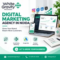 Digital Marketing Agency in Noida White Gravity