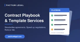 Contract Playbook Template Services Pactium Legal