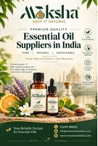 Best Essential Oil Suppliers in India Moksha Aromatics