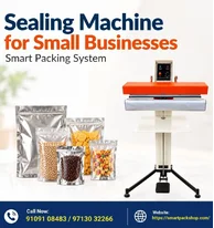 Sealing Machine for Small Businesses Smart Packing System