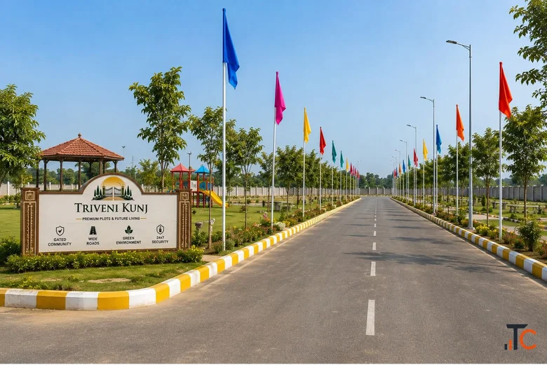 Residential Plots Near Ajeetgarh Industrial Area Triveni Kunj