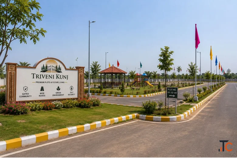 Residential Plots Near Ajeetgarh Industrial Area Triveni Kunj