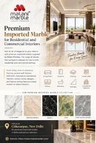 Premium Imported Marble for Residential and Commercial Interiors