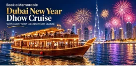 Celebrate New Year's Eve with a Dubai Dhow Cruise Experience