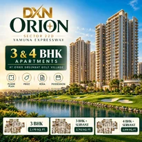 DXN Orion Yamuna Expressway 3 4 BHK Flats Sector 22D