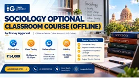 Sociology Optional Preparation with Regular Doubt-Clearing Sessions