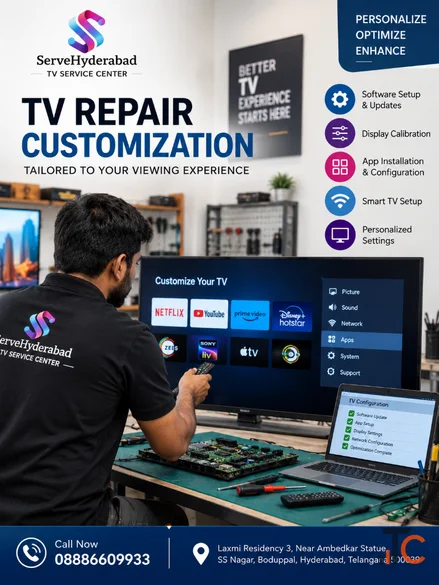 Samsung TV Repair in Hi -Tech City - Doorstep LED Smart TV Service