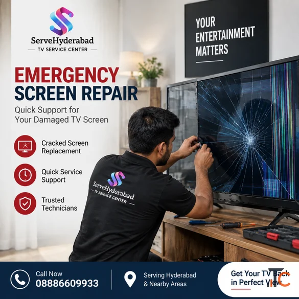 Samsung TV Repair in Hi -Tech City - Doorstep LED Smart TV Service