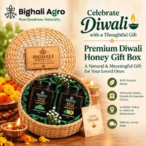 Best Diwali Gift Hampers Free Delivery - Bighali Premium Honey Gift Box