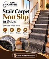 Stair Carpet Non Slip in Dubai Safe Stylish Staircase Solutions
