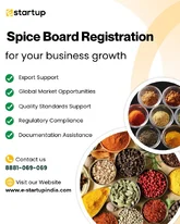 Spice board registration for your business growth