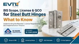 BIS Scope License and QCO for Steel Butt Hinges What to Know