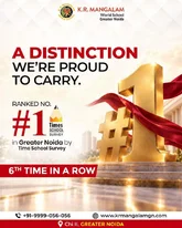 Best School in Faridabad K.R. Mangalam Admissions 2027-28