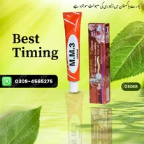 MM3 Original Timing Cream Price In Pakistan 0309-4565275