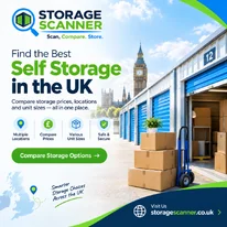 Storage Scanner Find Compare Self Storage Across the UK