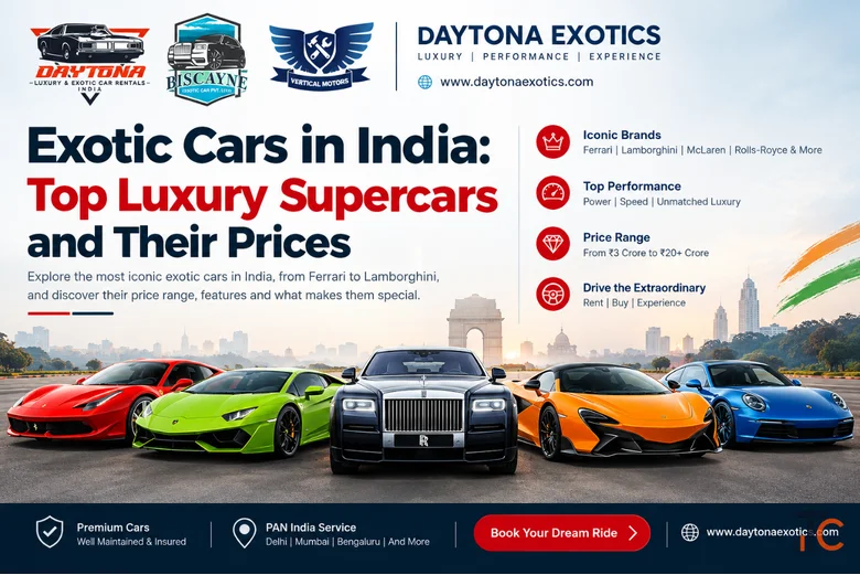 Exotic Cars in India Top Luxury Supercars and Their Prices