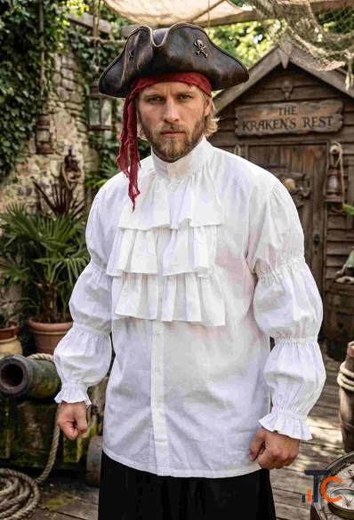 Pirate Clothing Pirate Shirt Mens Pirate Costume Shirts