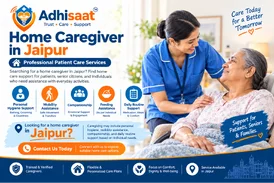 Home Caregiver in Jaipur Professional Patient Care Services