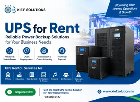UPS for Rent in India Reliable UPS Rental Services - KIEF Solutions