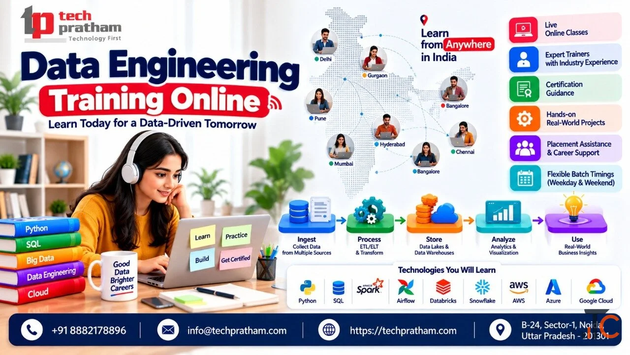 Data Engineering Training online in Noida - TuffClassified