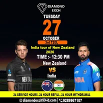Diamond Exchange New Zealand vs India T20I Action at Hnry Stadium
