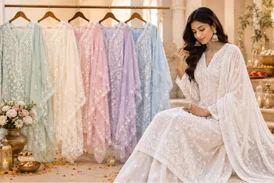 Latest Chikankari Suits for Women TheSoka
